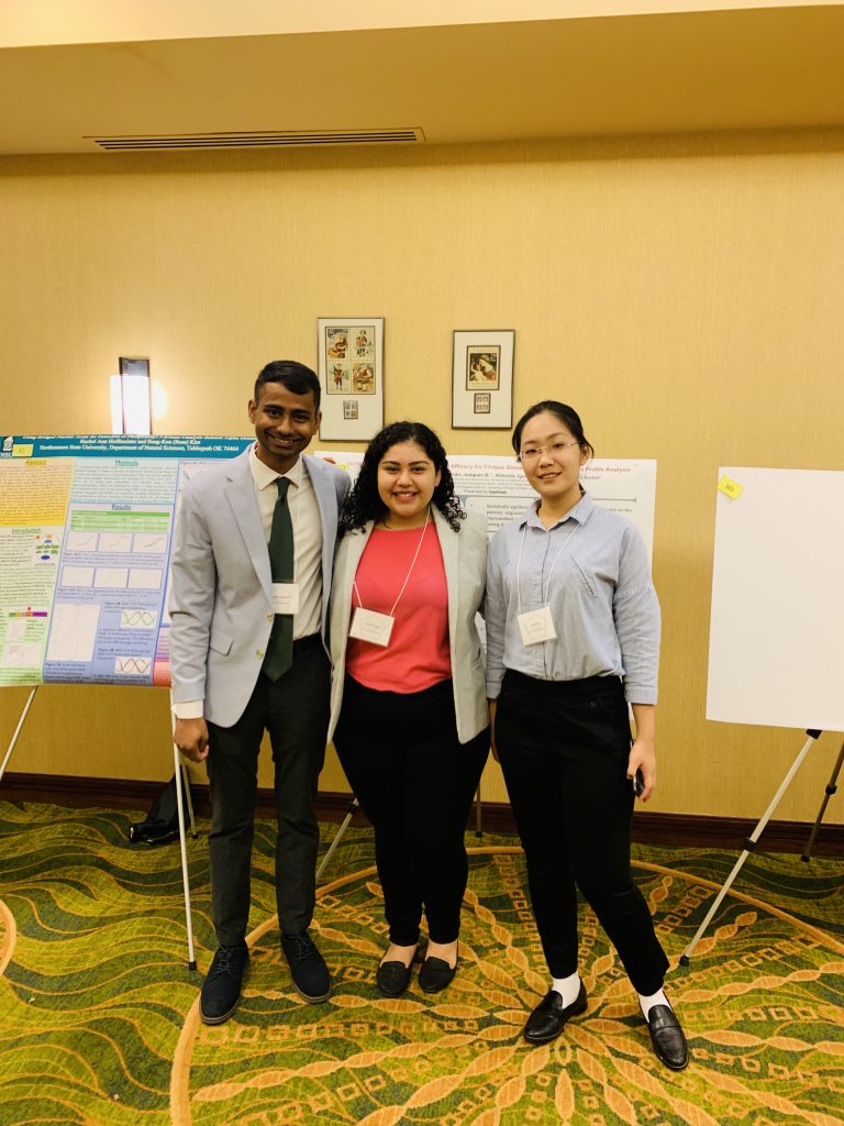 Gautham, Karina and Chaoyi at ACS Pentasectional meeting