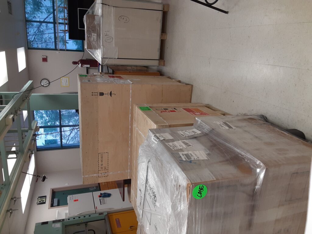 MS and LC shipping crates