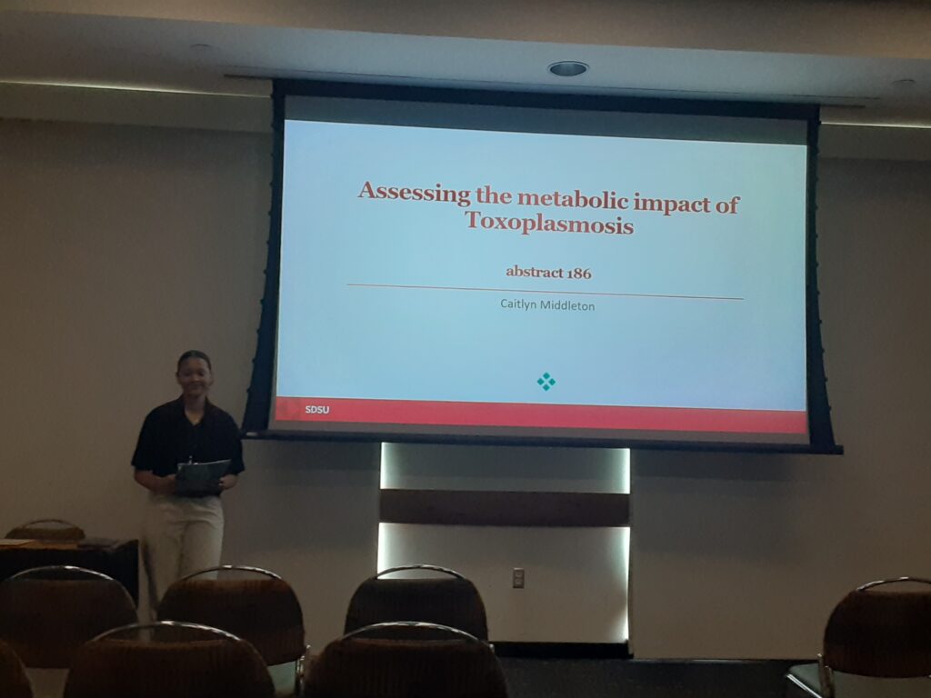 Caitlyn presenting her S3 talk